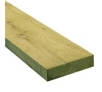 8x2 (200mm x 47mm) Regularised Treated Sawn Timber C24 3.6m/4.8m (4800mm (4.8m))
