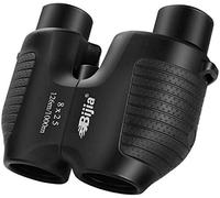 8x25 Compact Binocular Fully Automatic Focusingt, Metal Body Vibration Protection Wide Angle Telescope for Bird Watching, Hunting