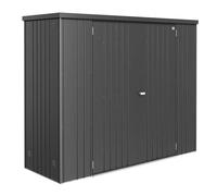 8x5 Biohort Equipment Locker 230 Large - Metallic Dark Grey