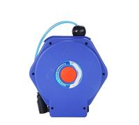 8x5mm 9 Meters Hose Reel for Compressed Air Pneumatic PU Tube Car Cleaning Beauty Automatic Retractable Telescopic Drum