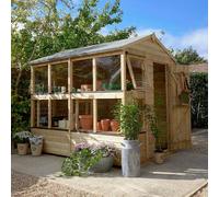 8x6 Forest Shiplap Potting Shed - Pressure Treated - 8 x 6 Forest Shiplap Potting Shed - Pressure Treated - Delivery Only