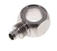 8x6 & G1/4'' Stainless Steel 1.4571 Banjo Push-on Fitting