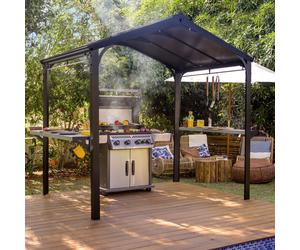 8x6 Palram Canopia Austin 2400 BBQ Gazebo