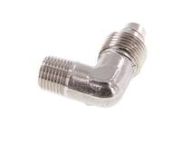 8x6 & R1/8'' Stainless Steel 1.4404 Elbow Push-on Fitting with Male Threads