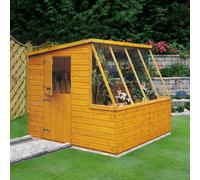 6' x 8' Shire Iceni Pent Potting Shed (1.83m x 2.5m)
