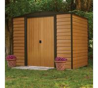 Metal Garden Shed 8 x 6ft Woodvale Durable Heavy Duty Outdoor Garden Storage