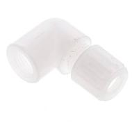 8x6mm & G1/4'' PVDF Elbow Compression Fitting with Female Threads 10 bar
