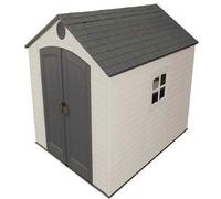 8x7 Lifetime Plastic Shed - 8 x 7 2.39m x 2.24m Lifetime Plastic Shed