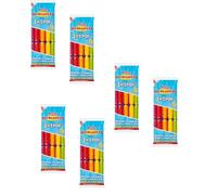 8x75ml Swizzels Refreshers 2in1 Freeze at Home Ice Lollies - Raspberry, Strawberry, Pineapple, Lemon & Apple Flavours - Fun Fruity Lollies (6x Swizzels Refreshers 2in1 8x75ml Ice Lolly)
