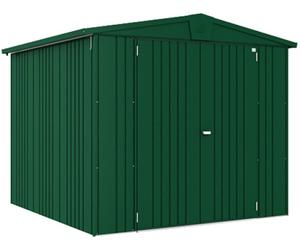 8x8 Biohort Europa 4 Metal Shed - Dark Green