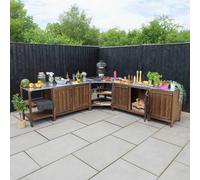 8x8 Mercia Ultimate Trent Outdoor Kitchen