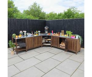 8x8 Mercia Ultimate Trent Outdoor Kitchen