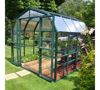 Palram - Canopia Canopia by Palram Grand Gardener 8 x 8 - Clear, Green