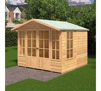 Shire Delmora Summerhouse 8X8Ft With Double Doors
