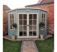 8x8 Shire Hampton Premium Corner Summerhouse