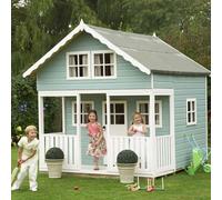 Shire Lodge Handmade Two Storey Playhouse, Brown