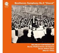 ベートーヴェン : 交響曲第9番 / ヴィルヘルム・フルトヴェングラー&ベルリン・フィルハーモニー管弦楽団 (Beethoven : Symphony No.9 / Wilhelm Furtwangler & Berliner Philharmonisches Orchester) [CD] [国内プレス] [日本語帯・解説付き]