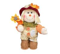 9.06 Inch Thanksgiving Harvest Handmade Doll - Cute Scarecrow Doll, Fall Scarecrow Doll | Fall Decor, Fall Shelf Sitting Figures