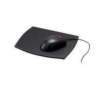 9 1/2 x 8 Mouse Pad - Rustic Black Leather