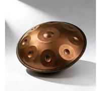9/10/12 Note Handpan Drum 22" in D Minor 432Hz/440Hz Mtat Percuss Instrument with Bag Stic & Stand (d 9 Note) - Perfect for Relaxat & Sound Therapy