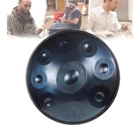 9/10/12 Notes Handpan Drum 22inch In D Minor Steel Hand Drum 432Hz/440Hz Handpan With Handpan Stand, Mallets And Dust-free Cloth,hand Pan Harmonic Percussion