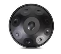 9/10/ 12 Notes Handpan Drum Sets, 432Hz/440Hz Hand Pan Drum Percussion Instrument For Sound Healing And Personal Meditation, 22 Inches Steel Tongue Drums Handpan Instrument(D,9Notes(440Hz))