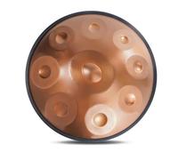 9/10/ 12 Notes Handpan Drum Sets, 432Hz/440Hz Hand Pan Drum Percussion Instrument For Sound Healing And Personal Meditation, 22 Inches Steel Tongue Drums Handpan Instrument(B,9Notes(432Hz))