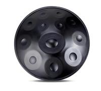 9/10/ 12 Notes Handpan Drum Sets, 432Hz/440Hz Hand Pan Drum Percussion Instrument For Sound Healing And Personal Meditation, 22 Inches Steel Tongue Drums Handpan Instrument(D,12Notes(432Hz))