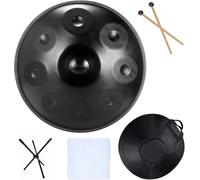 9/10/12notes an Drum Instrument,D Minor 12 Notes 22" Steel Hand Drum,Stand an, for professional performance Steel Pan Drum,C,9Notes
