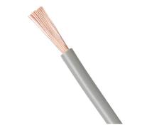 9/10/15/20/30/40/100m RV-Gray 22-10AWG PVC Copper Wire Electrical Wires Signal Transmission For Electrician Maintenance(RV-Gray 15m,10 AWG)