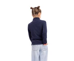 (9/10, Navy/Berry) Trespass Girls Casual 1/2 Zip Fleece Top - Sybil