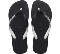(9/10 UK, Black/Black) Havaianas Womens Top Mix Summer Beach Pool Sandals Thongs Flip Flops