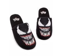 Marvel Gift Slippers Men's Slip On Alien Symbiote House Shoes, black, 9/10 UK