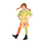 (9-10 years (134-140 cm)) Pippi Longstocking costume for girls