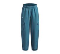 (9-10 Years, Blue/White) Under Armour Childrens/Kids Rival Fleece Cargo Jogging Bottoms