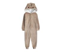 (9-10 Years, Brown) Pusheen Girls 3D Ears 3D Ears Sleepsuit