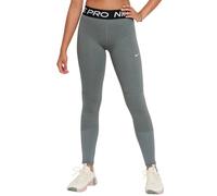 (9-10 Years, Carbon Heather) Nike Girls Pro Tights