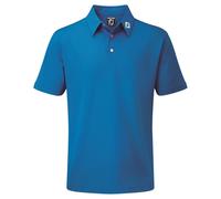 (9-10 Years, Cobalt) FootJoy Childrens/Kids Pique Stretch Short-Sleeved Polo Shirt