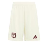 (9-10 Years, Ivory) Adidas Childrens/Kids Olympique Lyonnais Third Shorts