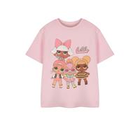 (9-10 Years) LOL Surprise! Short Sleeved T-Shirt (Girls Pink)