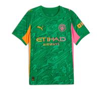 (9-10 Years) Manchester City Kids Green Goalkeeper Shirt 25/26