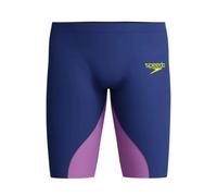 (9-10 Years, Navy/Purple) Speedo Boys Fastskin LZR Ignite Jammer Shorts