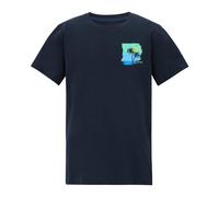(9-10 Years, Navy) Regatta Childrens/Kids Bosley Back Print T-Shirt