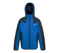 (9-10 Years, Navy/Snorkel Blue) Regatta Childrens/Kids Volcanics Reflective Waterproof Jacket