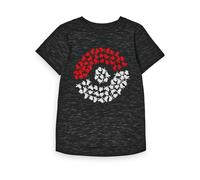 (9-10 Years) Pokemon Short Sleeved T-Shirt (Boys Grey)