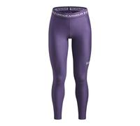 (9-10 Years, Purple/White) Under Armour Girls Fitted Training Leggings