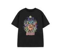 (9-10 Years) Scooby Doo Short Sleeved T-Shirt (Unisex Kids Black)