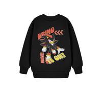 (9-10 Years) Sonic the Hedgehog Sweatshirt (Boys Black)