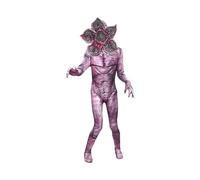 (9-10 Years) Stranger Things Demogorgon Cosplay Costume Jumpsuit Headgear Kids Halloween Party Bodysuit Fancy Dress Up