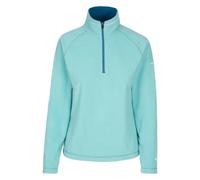 (9-10 Years, Teal Mist) Trespass Childrens Girls Sybil Half Zip Microfleece Top